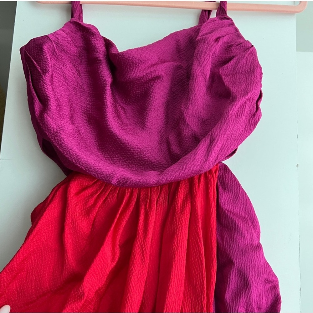 AMUR Persey Twist two toned dress size 8